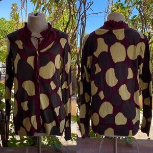 SimplyVera Mocklayer Cardigan LARGE